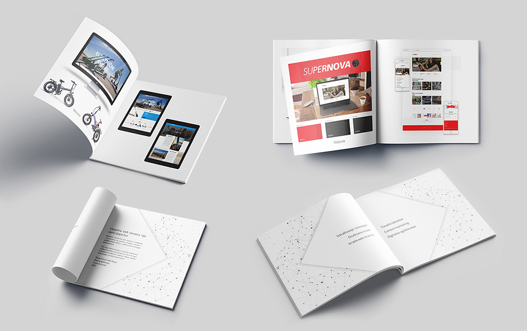 grafički dizajn i priprema za tisak brošure - primjer rada