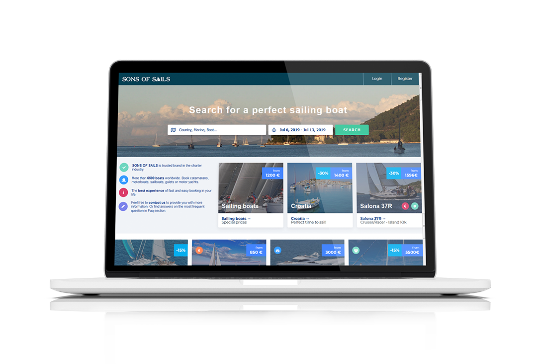 izrada logotipa i branding za booking stranicu - primjer rada