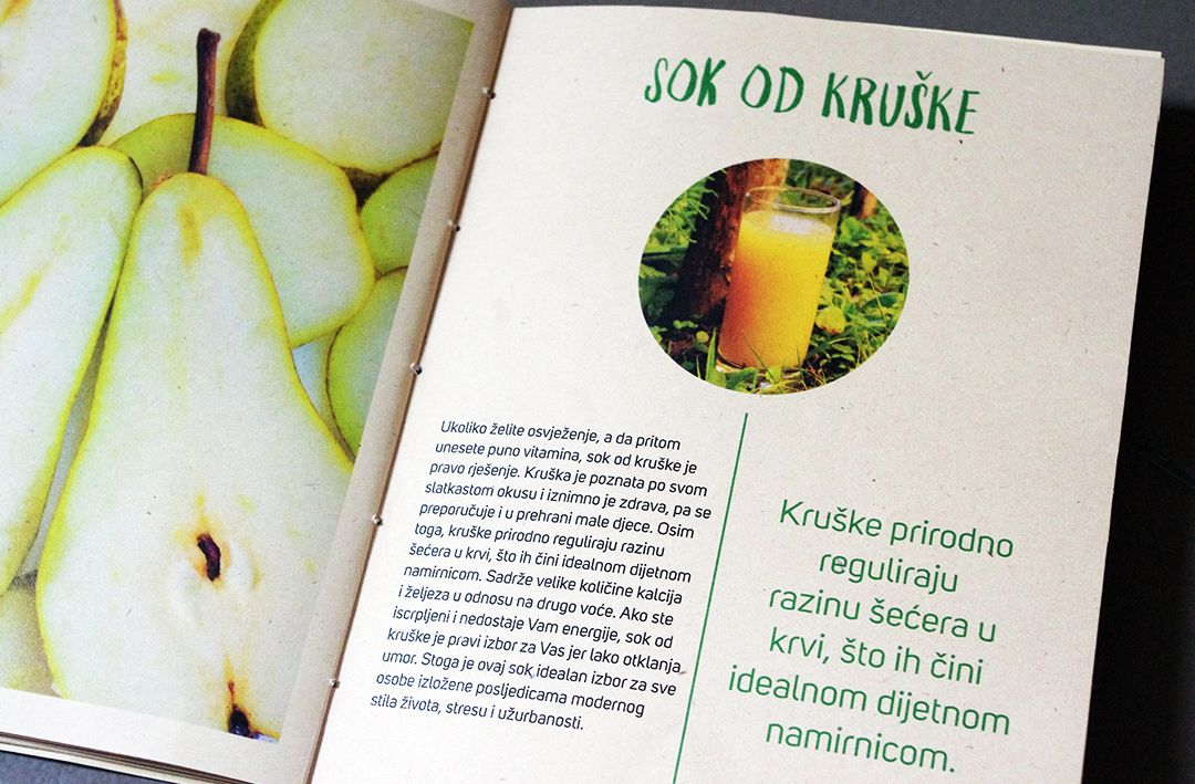 grafički dizajn i priprema za print brošure - primjer rada