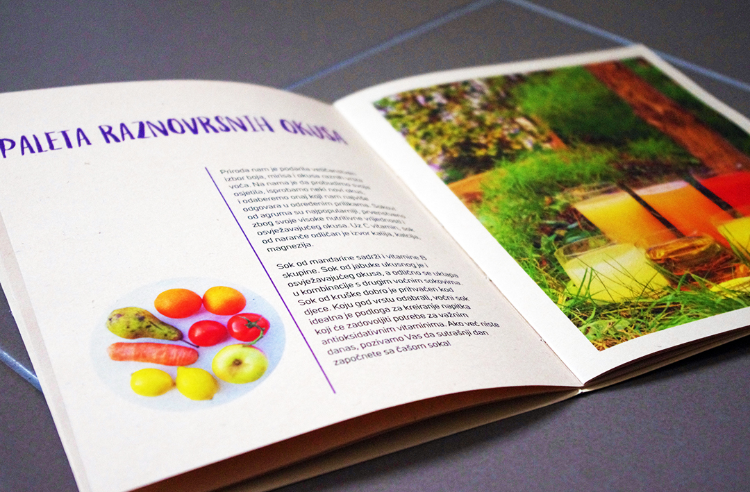 grafički dizajn i priprema za print brošure - primjer rada